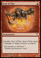 Selo do Fogo / Seal of Fire - Magic: The Gathering - MoxLand